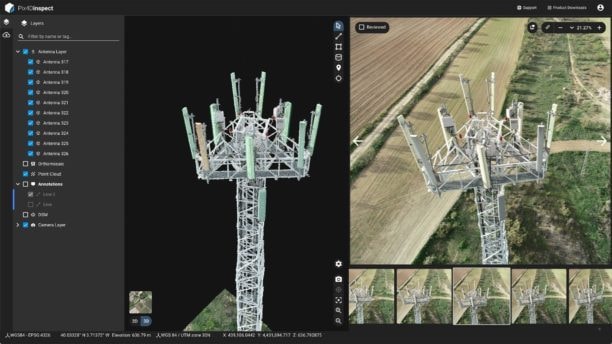 Cell Tower 3D Model